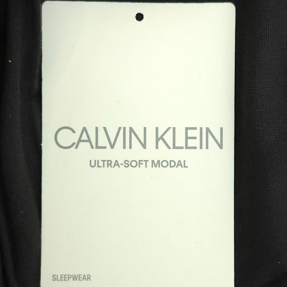 Calvin Klein Sleep Pants Ultra Soft Modal in Black size small $45 price tag NWT - Picture 7 of 8